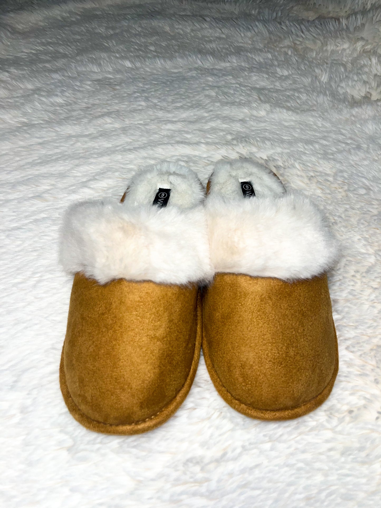 Plush slippers